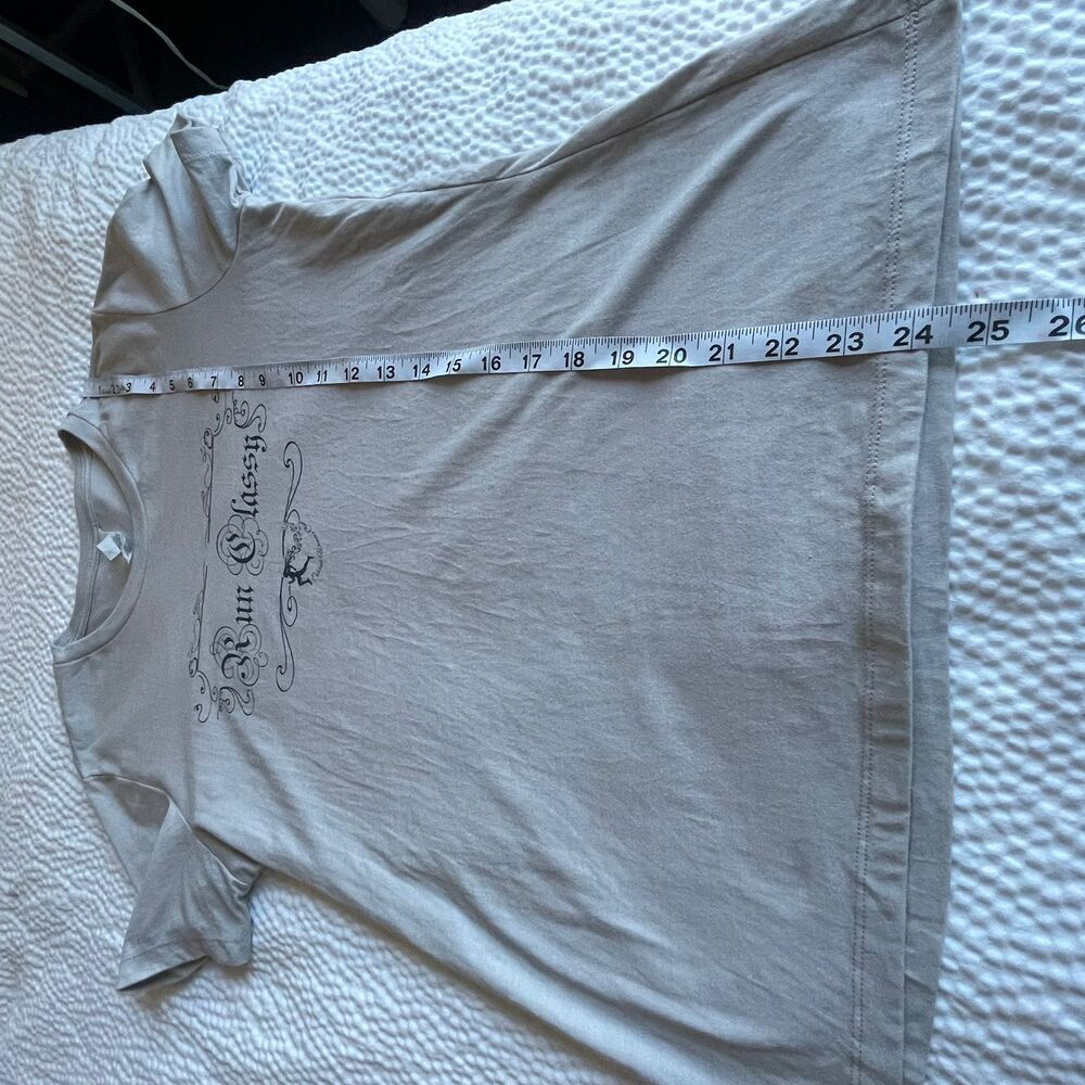 Bella Canvas Womens M Beige Run Classy Vintage Graphic T-Shirt Short Sleeve Tee - Picture 7 of 8
